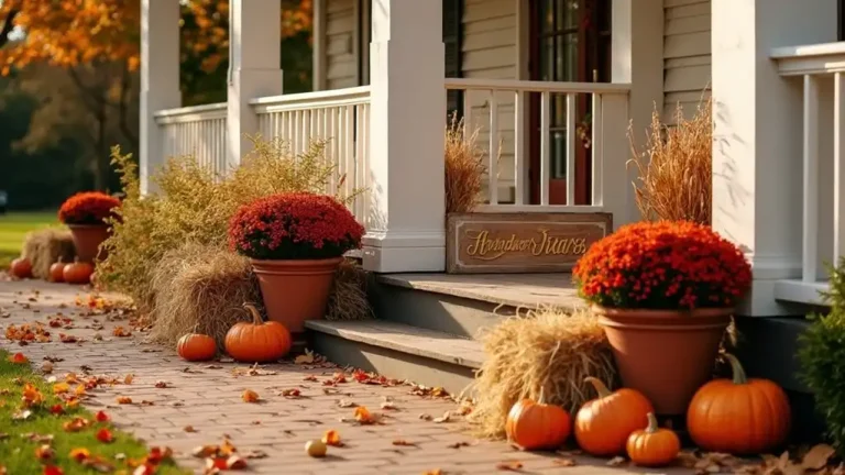 7 Fall Front Walkway Decor Ideas You Should Try This Season