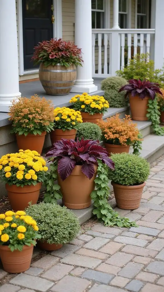 Use Planters at Different Heights for Visual Interest