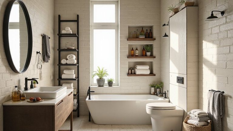 10 Best Vertical Storage Ideas for Small Bathrooms feature image