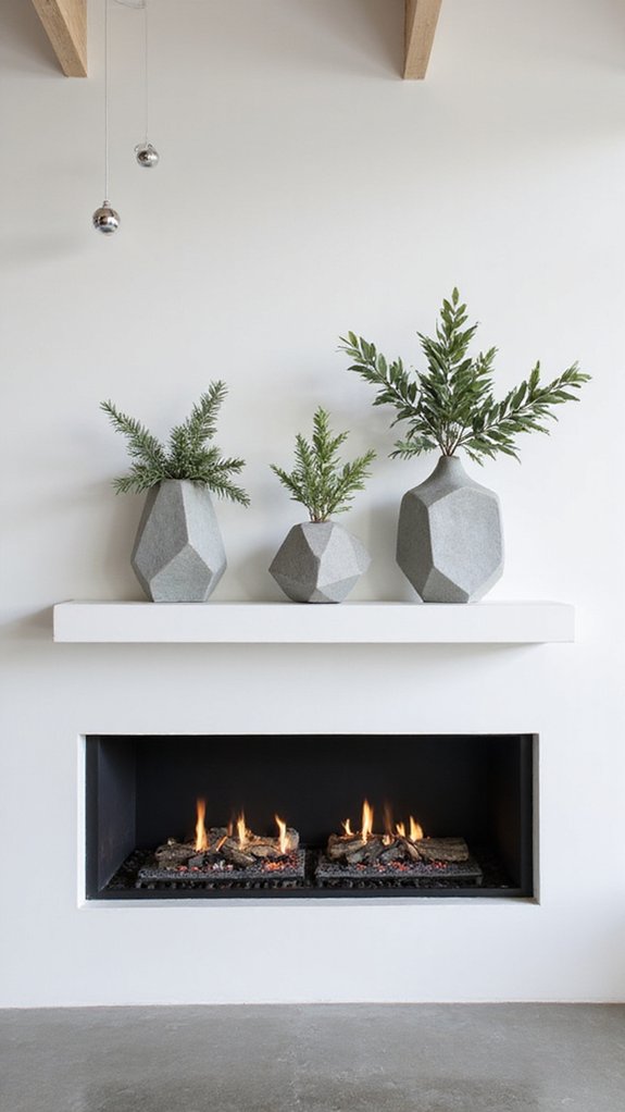 Embrace Clean Lines With Natural Greenery