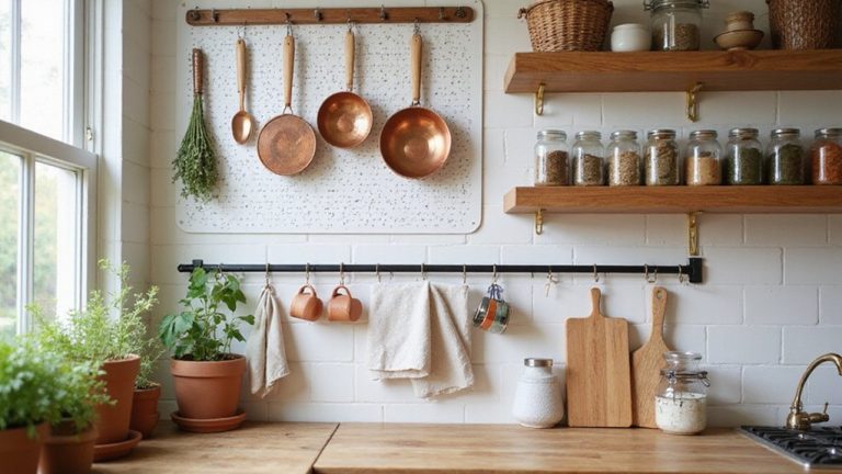 10 Small Kitchen Wall Storage Decor Ideas feature image