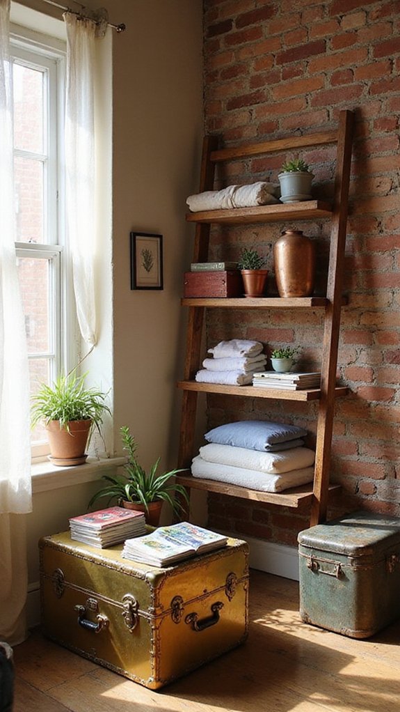 Maximize Storage With Repurposed Vintage Furniture