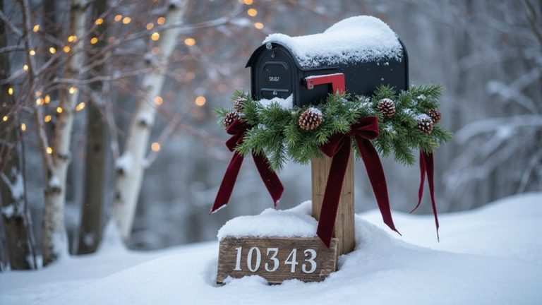 10 Winter Mailbox Area Decor Ideas You Should Try This Season Feature image