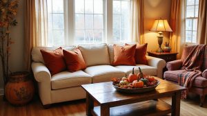 3 Best Budget Autumn Living Room Ideas feature image