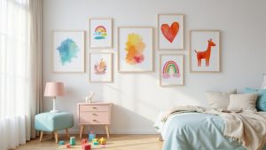 7 Best Colorful Kids Room Wall Art Ideas feature image