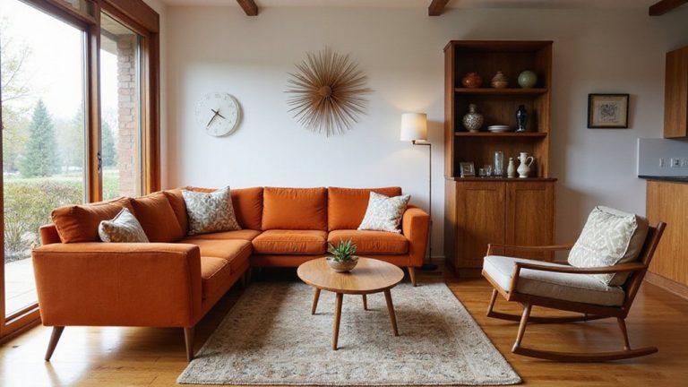 7 Mid-Century Vintage Living Room Decor Ideas feature image