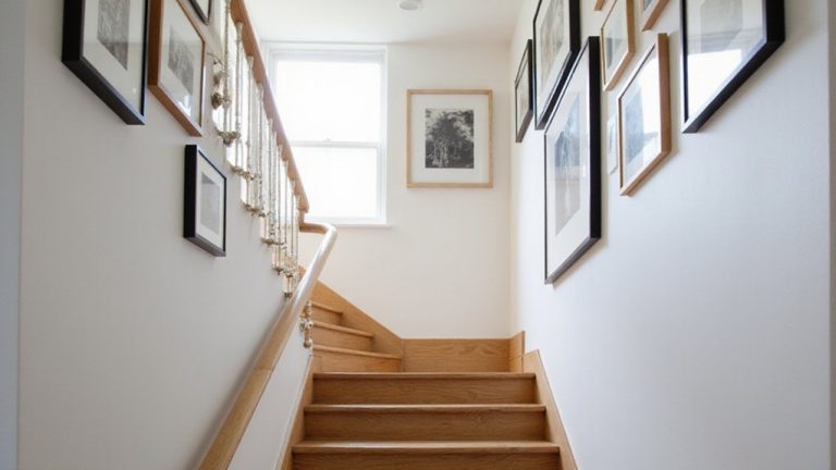 7 Tips for a Stairway Gallery Wall Layout feature image