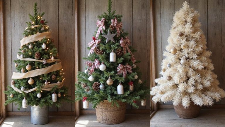 Farmhouse Christmas Tree Decor Ideas