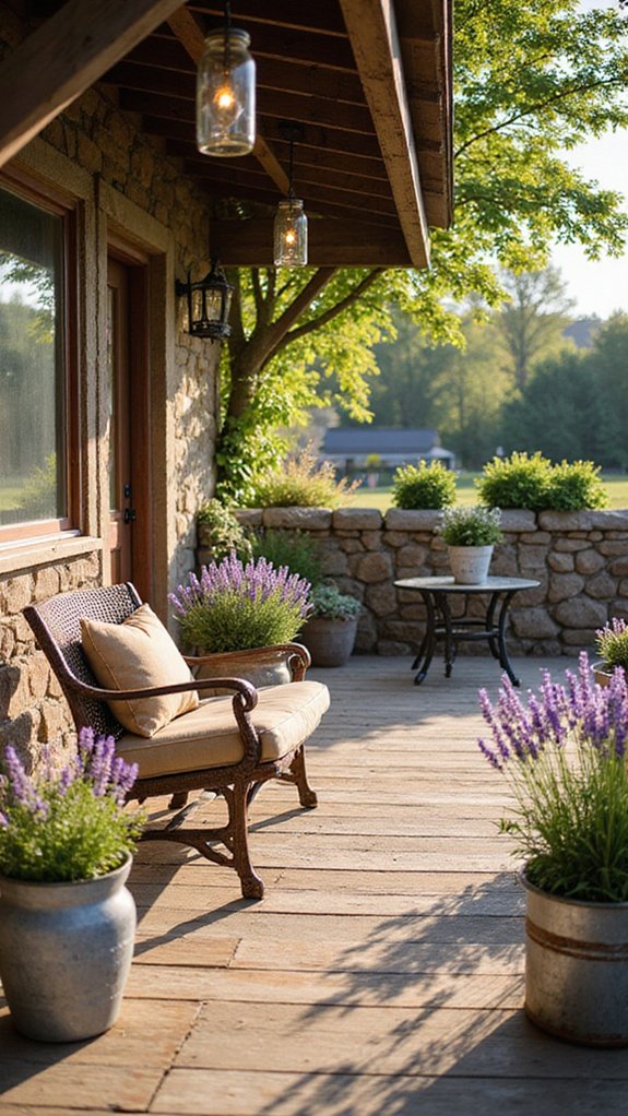 authentic farmhouse material selection