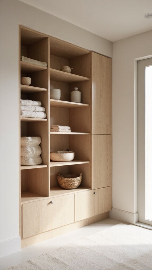 custom minimalist storage solutions