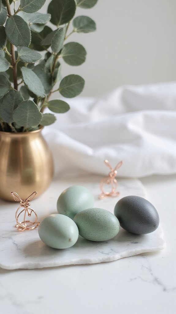 elegant matte pastel arrangements