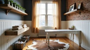 farmhouse charm for small apartments