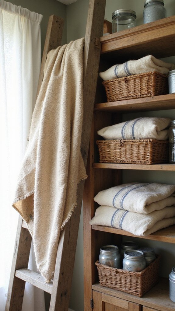 farmhouse textural layering techniques