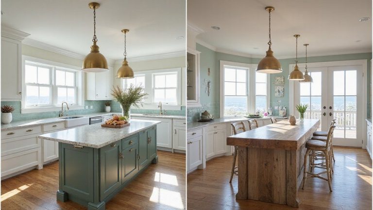 modern coastal kitchen aesthetics