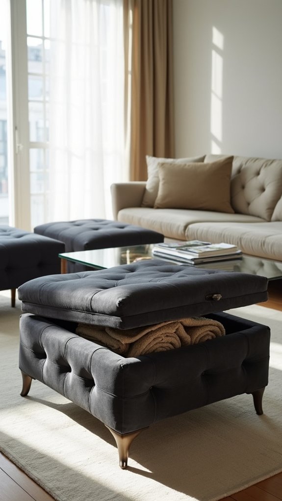 storage seating dual purpose design