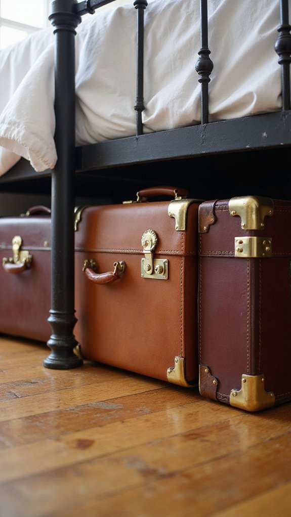 stylish mobile vintage storage