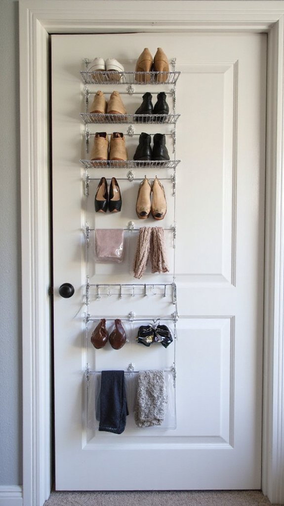 utilize vertical door storage