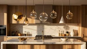 stylish kitchen island pendants